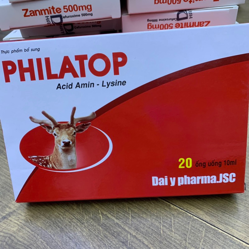 ✅ Philatop con hươu giúp giúp ăn ngủ ngon, nâng cao sức đề  kháng hộp 20 ống