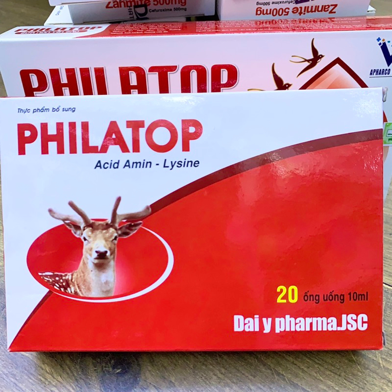 ✅ Philatop con hươu giúp giúp ăn ngủ ngon, nâng cao sức đề  kháng hộp 20 ống