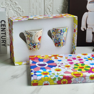 Bộ tách gốm sứ Nhật bản - Takashi Murakami ceramic Mugs set
