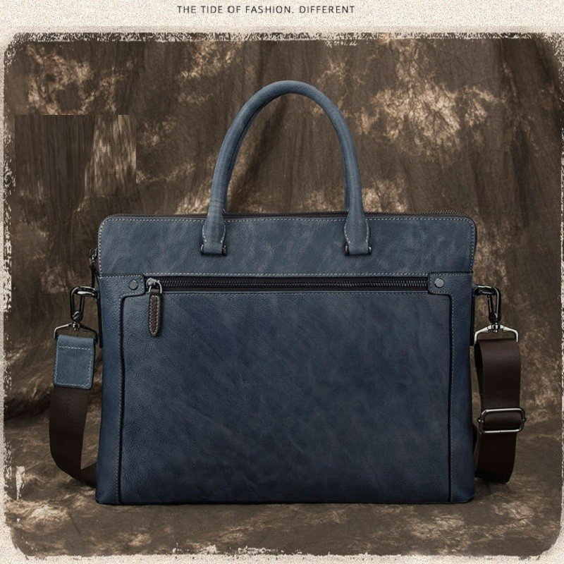 Cặp đựng laptop, cặp da công sở da bò thật nhiều ngăn tiện dụng rất thanh lịch và sang trọng | BigBuy360 - bigbuy360.vn