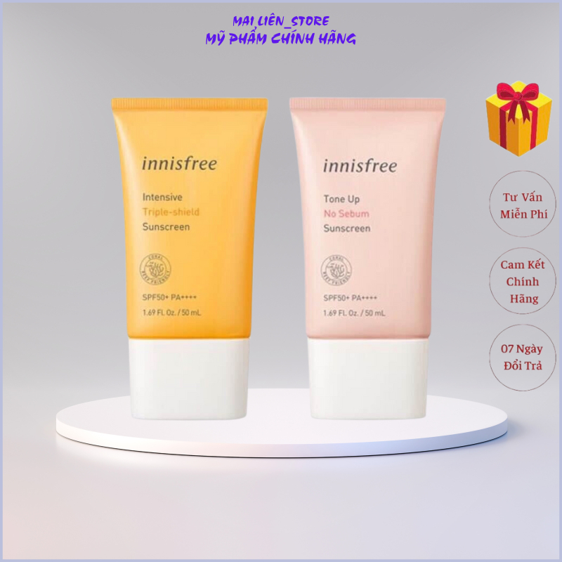 Kem chống nắng innisfree cho da dầu và da nhạy cảm 50ml