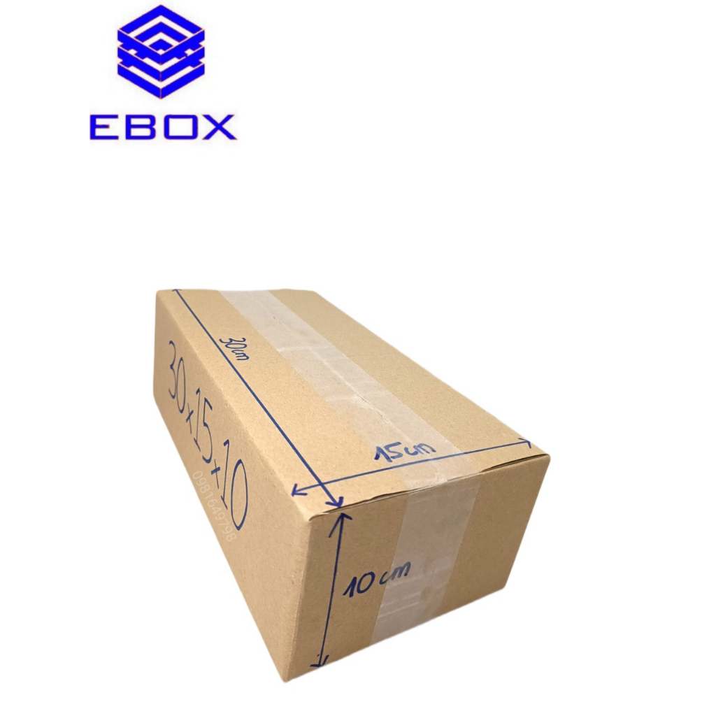 30x15x10 Hộp carton đóng hàng