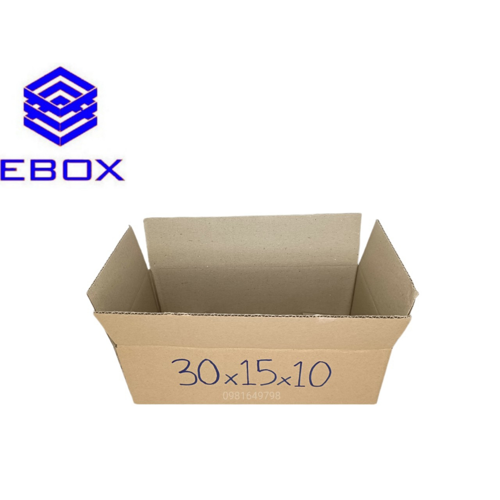 30x15x10 Hộp carton đóng hàng