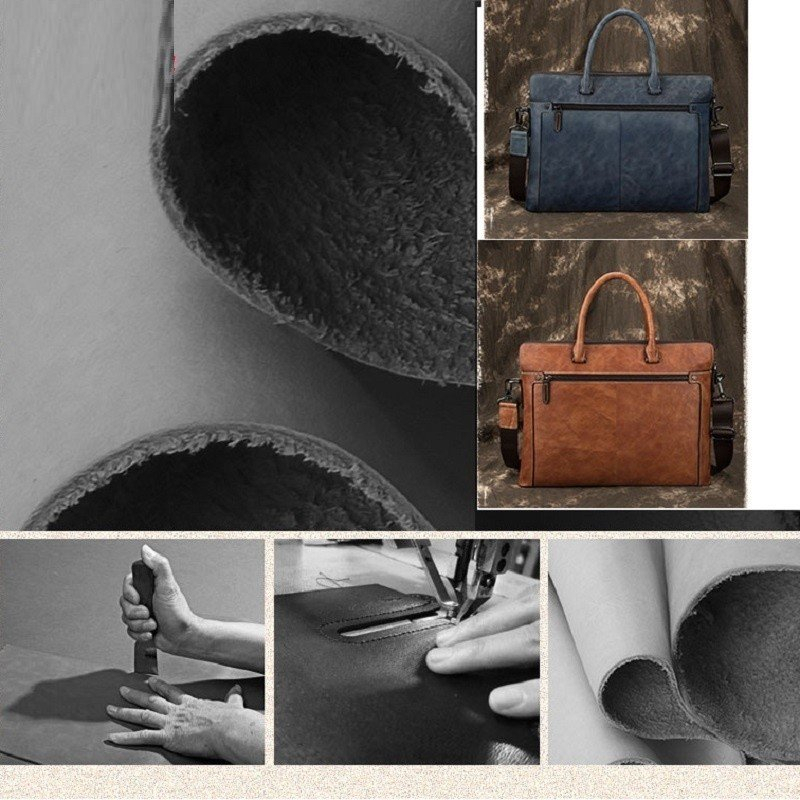 Cặp đựng laptop, cặp da công sở da bò thật nhiều ngăn tiện dụng rất thanh lịch và sang trọng | BigBuy360 - bigbuy360.vn