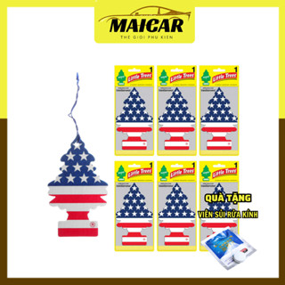 Cây Thông Thơm - Lá Thông Thơm Little Trees Sài Là Thơm - Treo Xe Ô Tô, Khử Mùi Quần Áo, Thay Thế Nước Hoa Xe Hơi TGPK94