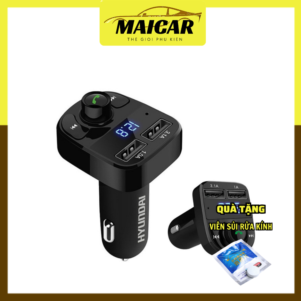 Tẩu Sạc Ô Tô - Tẩu nghe nhạc MP3 Bluetooth kiêm sạc nhanh HY-87 Xe Hơi TGPKOTO