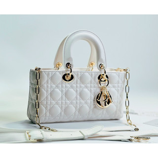 Túi D I O R da mịn size 23cm 2 dây