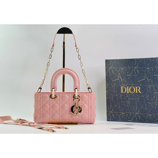 Túi D I O R da mịn size 23cm 2 dây