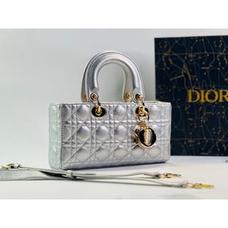 Túi D I O R da mịn size 23cm 2 dây