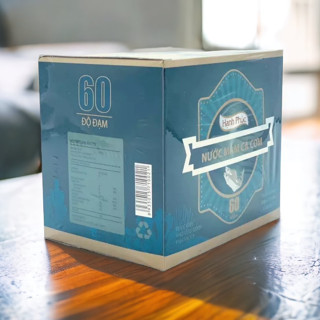 [Hộp 12 Chai] Nước mắm Hạnh Phúc 60 độ đạm chai 50ml