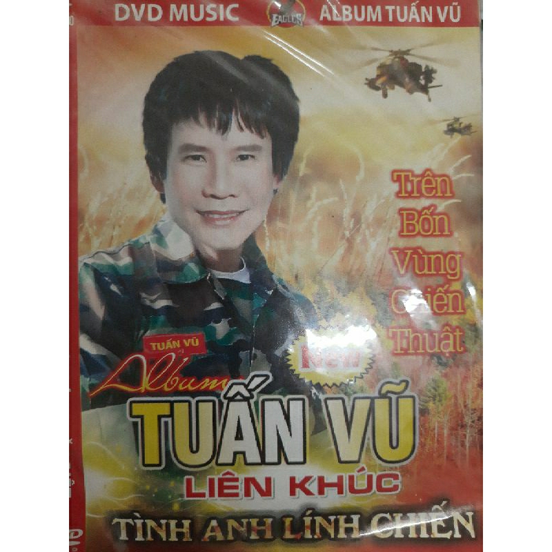 DVD ca nhạc Tuấn Vũ liên khúc tình anh lính chiến