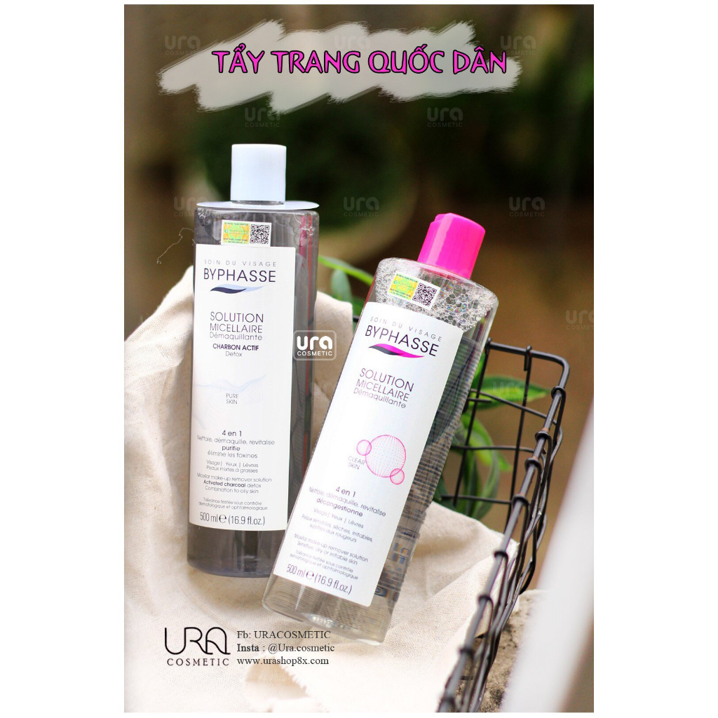 Nước tẩy trang Byphasse Solution Micellaire 500ml