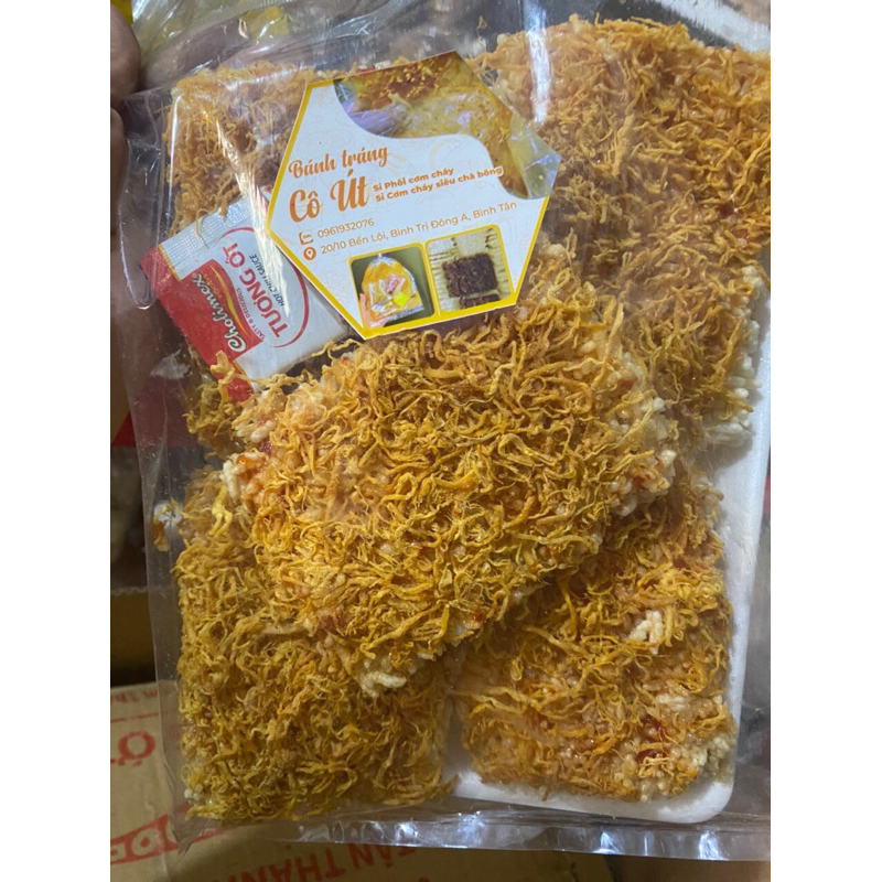 1bịt cơm cháy chà bông 250g 34k