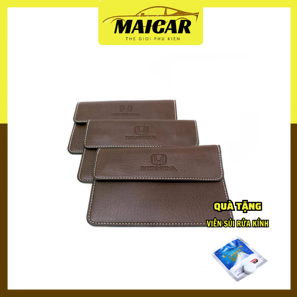 Ví Túi Bóp đựng giấy tờ đăng kiểm xe oto logo hãng xe cao cấp bền đẹp TGPKOTO