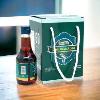 [HỘP 4 CHAI 250ML] Nước mắm Hạnh Phúc 60 độ đạm