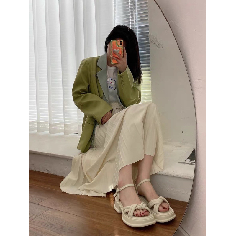 Sandal ulzzang đan dây