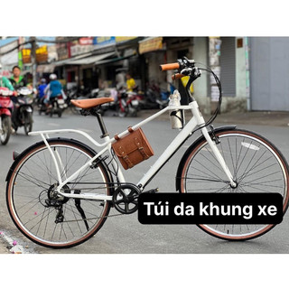 Túi da khung xe đạp