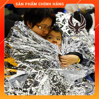 Chăn bạc giữ nhiệt cứu hộ khẩn cấp du lịch đi phượt Space blanket