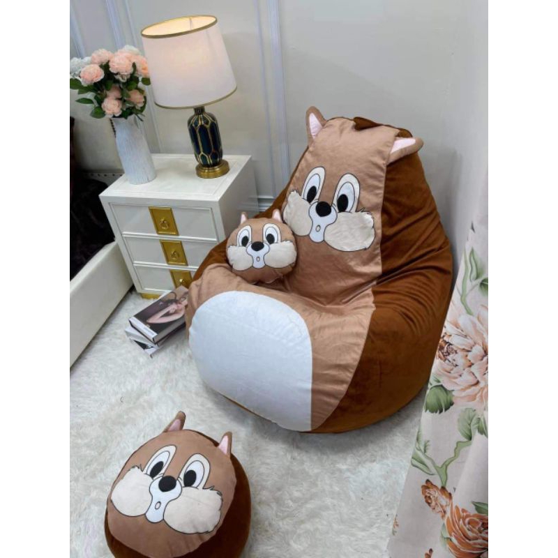 GHẾ LƯỜI HẠT XỐP, GHẾ THƯ GIÃN, KHÔNG LÚN XẸP ( set 3 món)