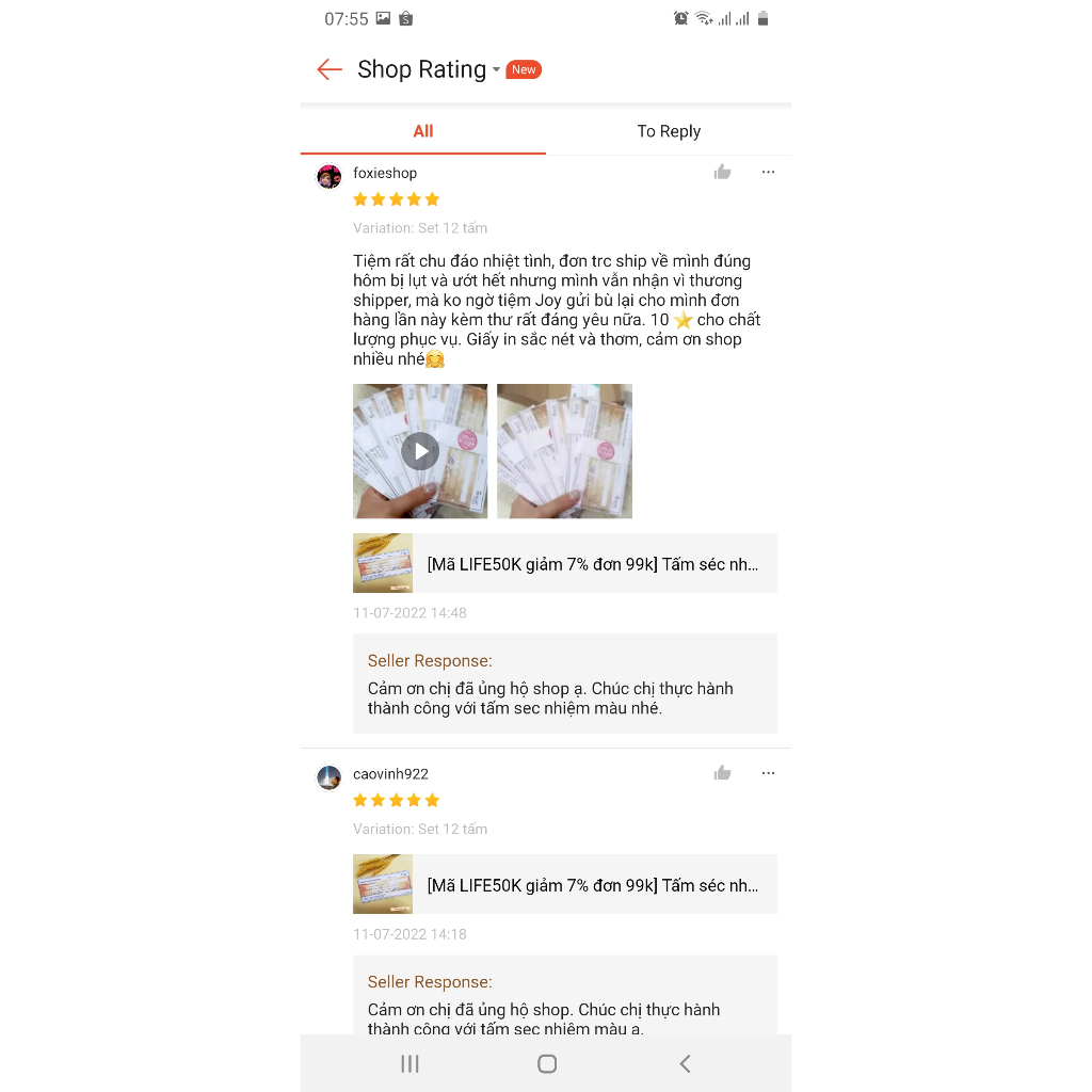 Tấm séc nhiệm màu - The Magic Check kích thước 7x15cm - giấy dày 200 gsm