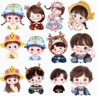 Hình in áo, ủi nhiệt. búp bê chibi 5