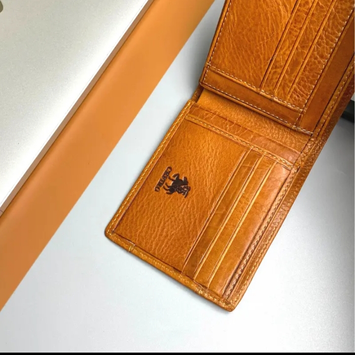 Ví nam da bò thật da sáp bảo hành 12 tháng kèm hộp đựng sang trọng