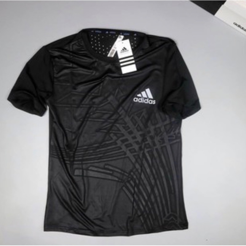 Áo Thể Thao Nam thun lạnh cổ tròn Adidas ngắn tay vải thoáng mát co giãn chuẩn form nhiều màu đa năng