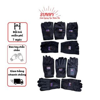 Găng tay chống nắng nam, bao tay nam phượt chống nắng hở, bít ngón SUNHY SHOP