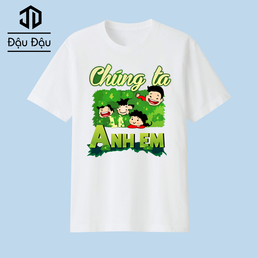 Áo Thun Nhóm lớp Đồng Phục Gia Đình Mẫu Ăn Chơi Team Đi Biển