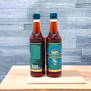 GIÁ TẾT - 02 Chai 500ml Nước mắm Hạnh Phúc 60 độ đạm - Nước mắm Phú Quốc