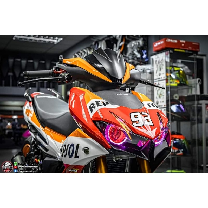 Cánh gió winner x và rs-x 150