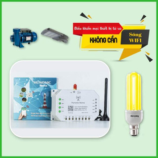 Công tắc NOMA 4 Kênh- Điều khiển các thiết bị qua sóng điện thoại, không cần Wifi [CHÍNH HÃNG]
