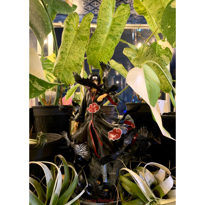 Mô hình Itachi Akatsuki đế Hắc Hỏa - Cao 29cm - Naruto - Có Hộp Đẹp