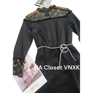 [SALE]Đầm Thun Dáng A Suông Xuất Dư
