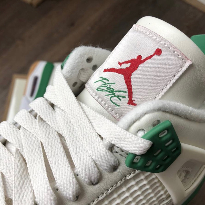 GIÀY JD4 RETRO SB PINE GREEN XANH LÁ LAI AU NAM NỮ