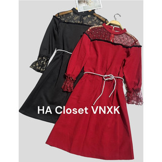 [SALE]Đầm Thun Dáng A Suông Xuất Dư