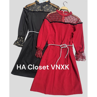 [SALE]Đầm Thun Dáng A Suông Xuất Dư