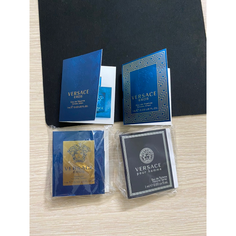 Vial Nước hoa nam Versace các loại 1ml(hàng như hình)