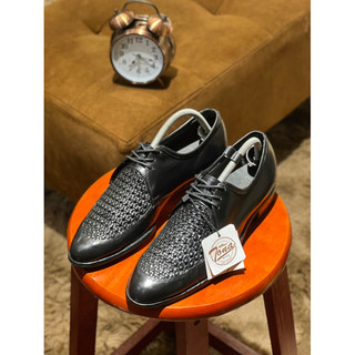 [Giày 2hand] [Size 41] Giày Tây Buộc Dây Da Đan