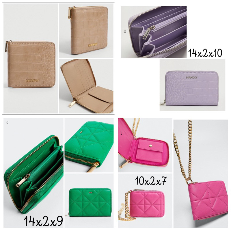 Ví mango mini authentic vợt sale