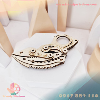 Mô hình lắp ghép gỗ - Karambit CSGO