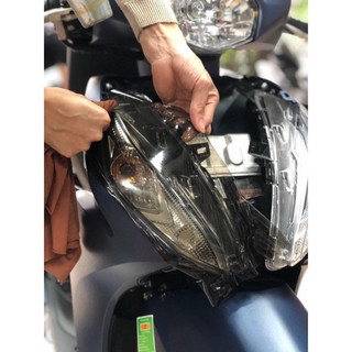 Decal màu đen khói 3 lớp cao cấp, Decal dán xe máy ô tô