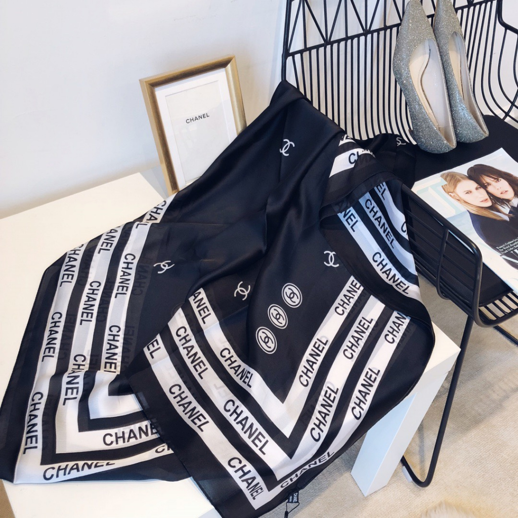 Khăn Choàng Lụa, khăn lụa satin mỏng nhẹ bản dài 90x180cm - Hàng có sẵn