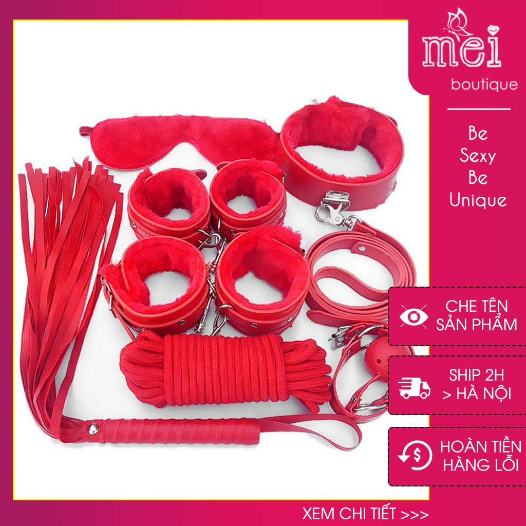 Bộ Vòng Tay 10 Món Phụ Kiện Cosplay - Set 10 Món Bằng Da Phong Cách Bd.Sm | BigBuy360 - bigbuy360.vn
