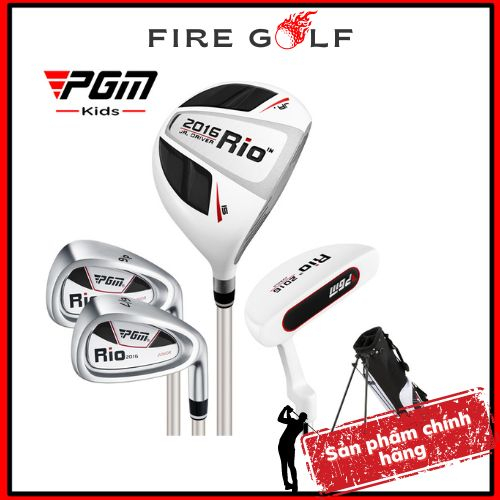 Bộ gậy golf trẻ em PGM RIO túi vải siêu nhẹ cao cấp an toàn cho mọi lứa tuổi của bé