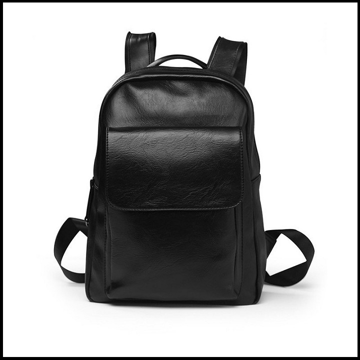 Balo da cao cấp nam nữ unisex, Túi Bụi thời trang đi học đi làm, chất liệu da Pu, ngăn để laptop máy tính 15,6 inch