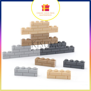 Phụ kiện moc combo 10 viên gạch tường 1x4