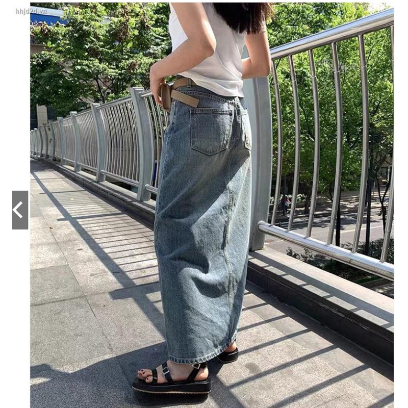 Thanh lý chân váy jeans size M new100%