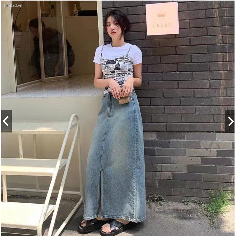 Thanh lý chân váy jeans size M new100%