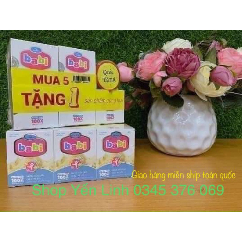 NƯỚC YẾN CHO TRẺ EM - BABI BIRD - SỢI YẾN THẬT 💯%